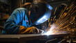 © Ai Inspire - welder works in metal shop