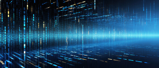Abstract computer code (silver)