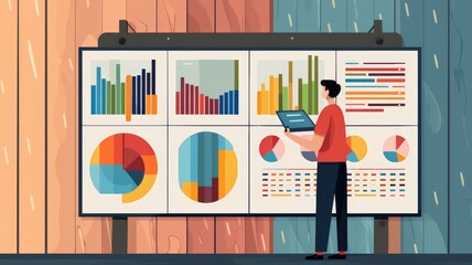 A person comparing two sets of data for accuracy and consistency, symbolizing the efforts to maintain high-quality data