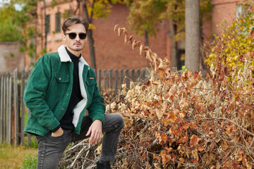 Poster - autumn male fashion