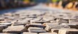 © The 2R Artificiality - Paved road construction setting with copyspace for text