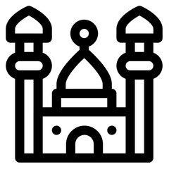 Poster - Mosque Icon