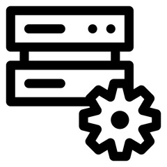 Sticker - Database Settings Icon