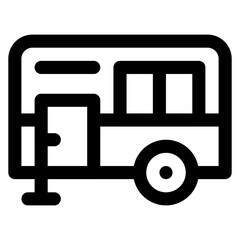 Sticker - Caravan Icon