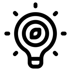 Poster - Lightbulb Icon