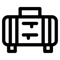 Wall Mural - Luggage Icon