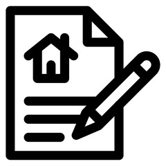 Wall Mural - Property Documents Icon