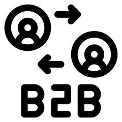 Poster - B2B Marketing Icon