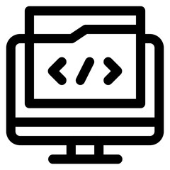 Poster - Web Development Icon