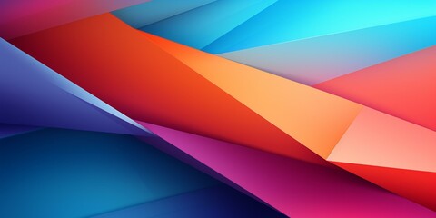 Wall Mural - abstract business style background 3D simple colorful