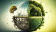 The integration of business sustainability, the green economy, and ecological ethics
