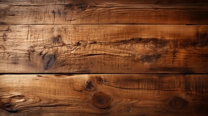 Wall Mural - Oak Wood Texture with Knots Background