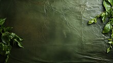 Olive Green Suede Wall Texture Background