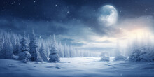 Winter Landscape, Cold, Christmas, Snow, 