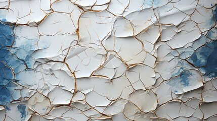 Canvas Print - Torn Paper Edge Texture Background