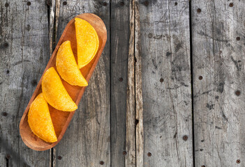 Sticker - Colombian fried empanadas - Typical homemade recipe