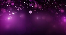 Background Purple Bokeh With Sparkly Particles
