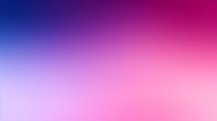 Wall Mural - blurred color gradient purple pink blue grainy color gradient background dark abstract backdrop bann