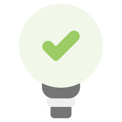 Poster - Lightbulb Icon