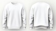 front white sweatshirt, back white sweatshirt, set of white sweatshirt, white sweatshirt, white sweatshirt mockup, white sweatshirt template, white sweatshirt isolated, sweat shirt, easy to cut out
