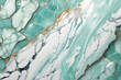luxury mint white and azure marble
