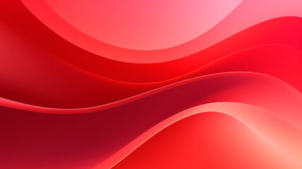 Wall Mural - minimal red gradient wave background creative abstract