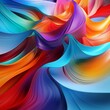 colorful business abstract 3d background colorful