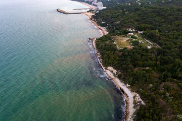 Poster - Amazing coastline  near Varna, Black Sea Coast,  Bulgaria