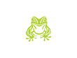Premium frog logo vector, vector and illustration,