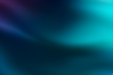Wall Mural - Abstract Blurred Background With Very Dark Blue, Dark Cyan and Dark Slate Gray Colors. Soft Blurred Design Element Can Be Used as Background, Wallpaper or Card.