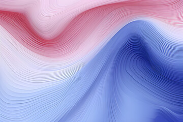 Wall Mural - Background Graphic With Abstract Waves Design With Pastel Violet, Steel Blue and Silver Color.