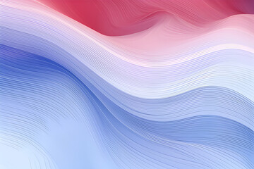 Wall Mural - Background Graphic With Abstract Waves Design With Pastel Violet, Steel Blue and Silver Color.