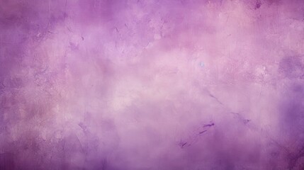 Wall Mural - Vintage purple background image with distressed textured vignette borders and soft pastel center color - large solid violet purple background design