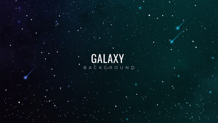 Wall Mural - stars in the night sky. realistic galaxy background. cosmos background. space background.