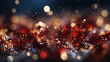 Enchanting Glitter and Bokeh Lights - Festive Abstract Background