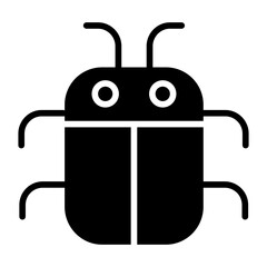 Canvas Print - Solid Bug icon