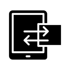 Sticker - Solid Tablet Share icon