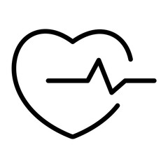 Poster - Solid Heart arrow icon