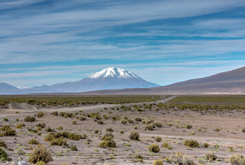 Wall Mural - Bolivia countryside and Salt Flats