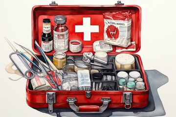 Veterinary first aid kit