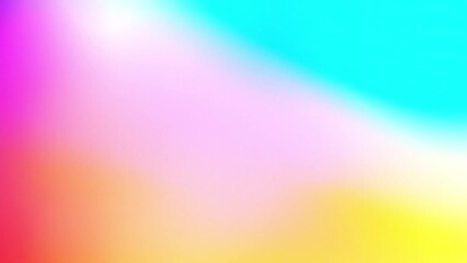 Poster - colorful gradient background