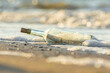 © Anja - Message in a bottle on the beach