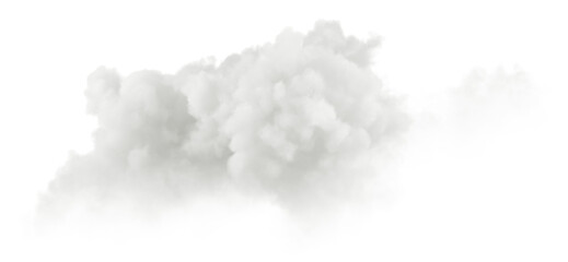 Aufkleber - Atmosphere pure clouds weather on transparent backgrounds 3d rendering png