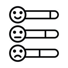 Wall Mural - Customer feedback icon