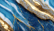 Blue Marble with Golden Aura