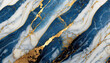 Gold-Veined Marble Dreamscape