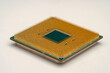 © Viktor - Computer CPU on white background close up.
