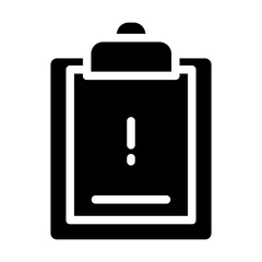 Sticker - Solid Info Clipboard icon