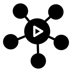 Sticker - Solid Video Network icon