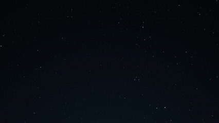 Wall Mural - through space, starfield. blinking stars. seamless loop abstract particles background.